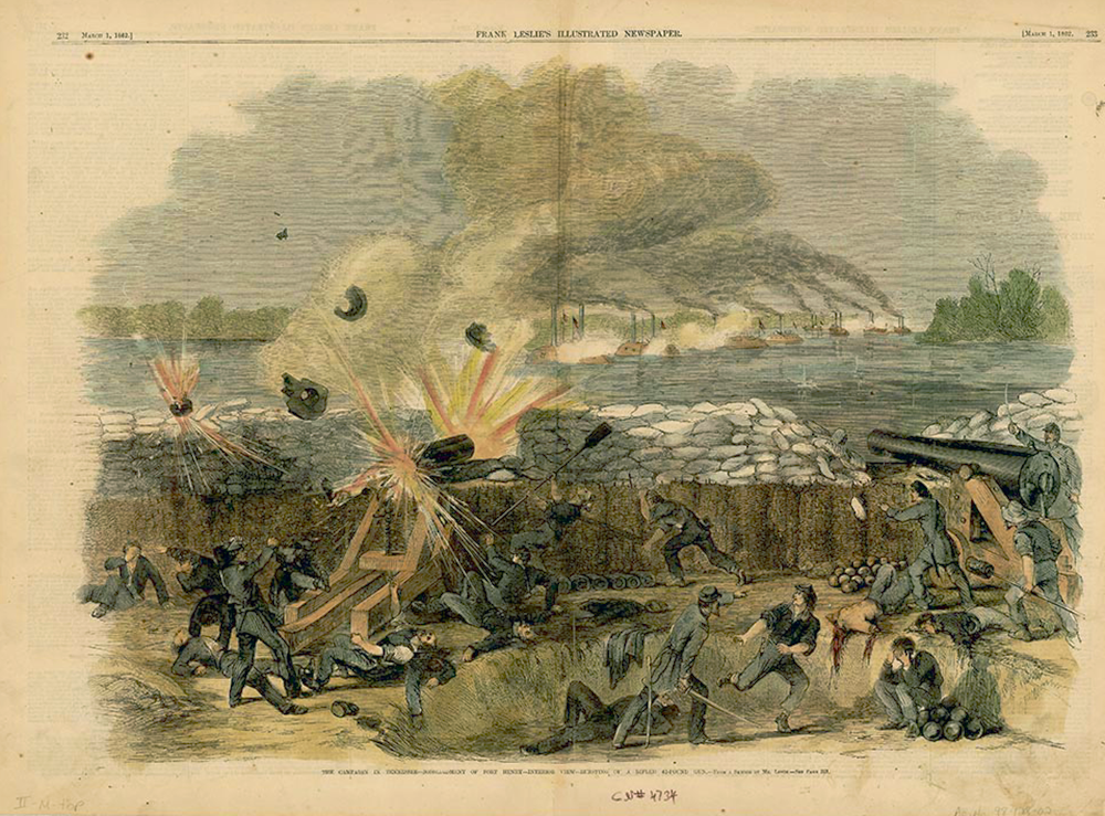 Bombardment of Fort Henry in Stewart County