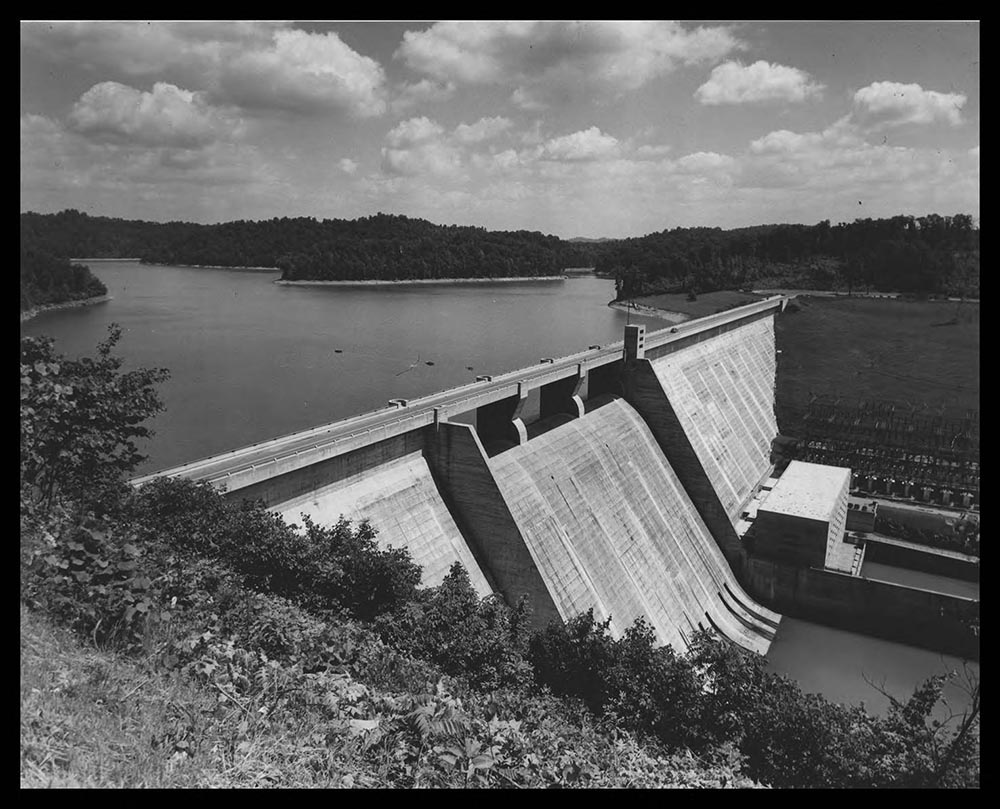 Norris Dam near Knoxville, 1946